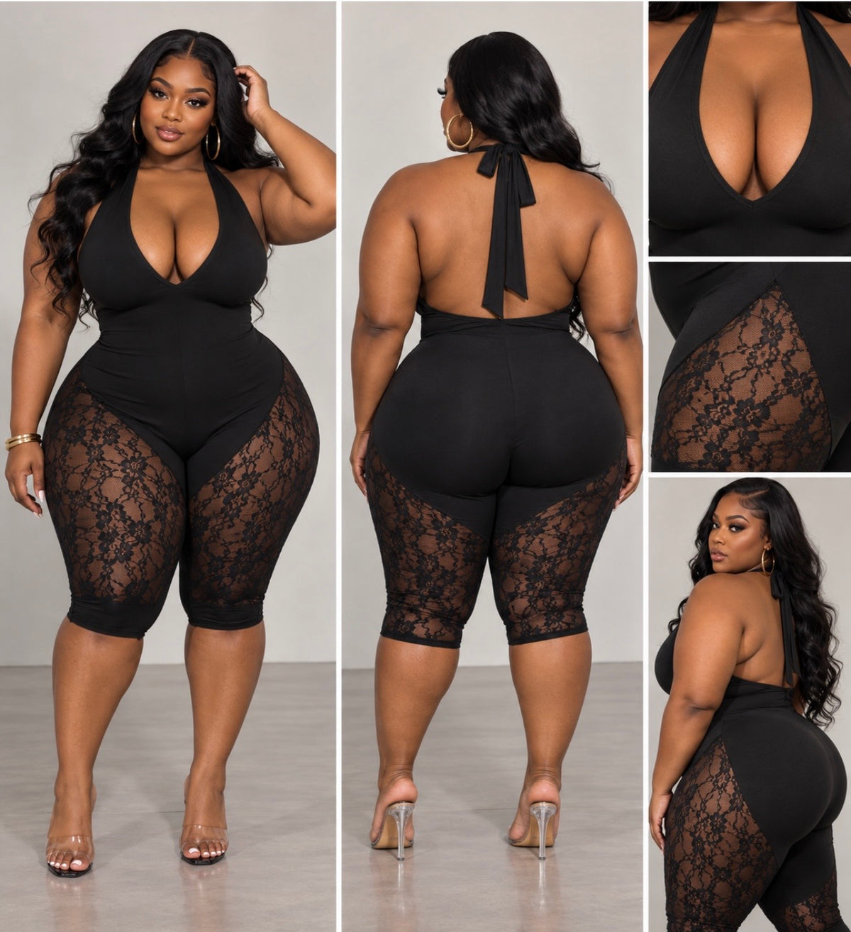 Hoochie Coochie Capri Jumpsuit