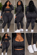 Grey Cat 3 Piece Set