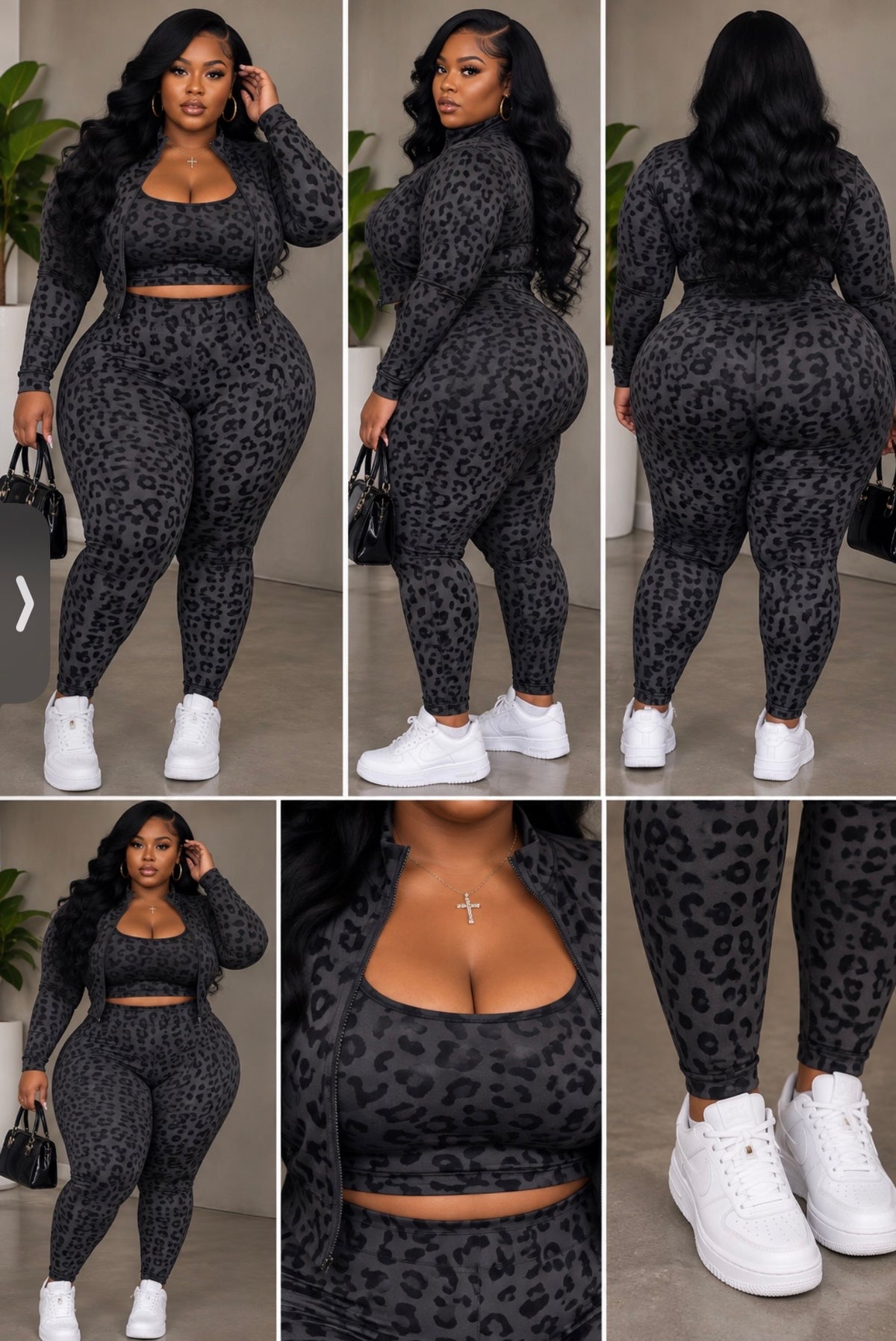 Grey Cat 3 Piece Set