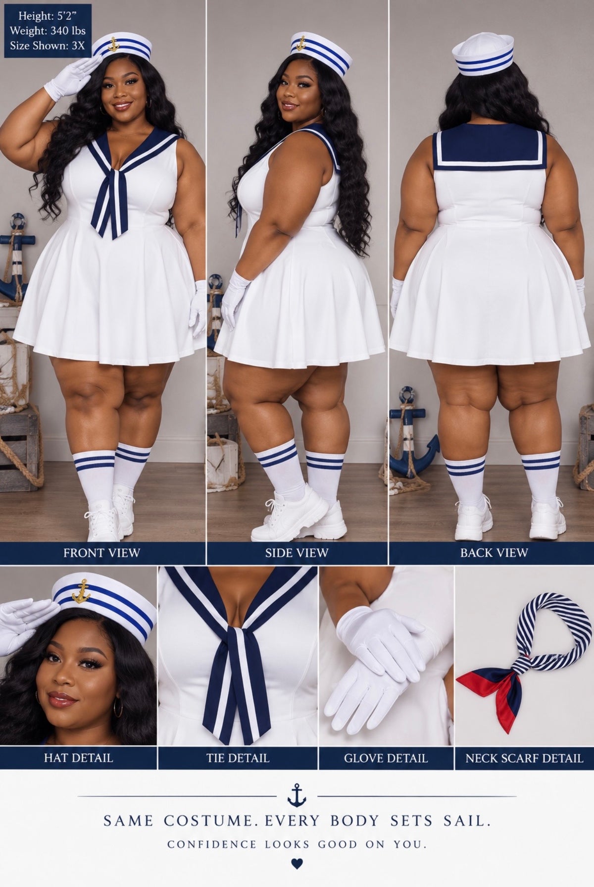 She Sails Costume