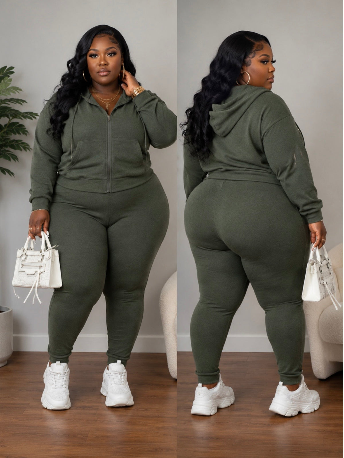 Money Green 2 Piece