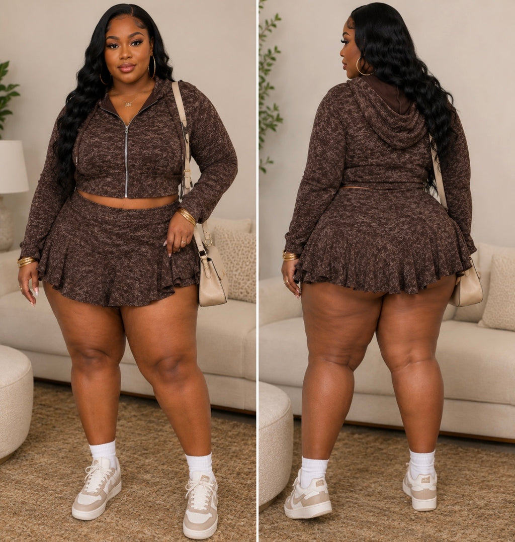 Hoochie Hoodie Set