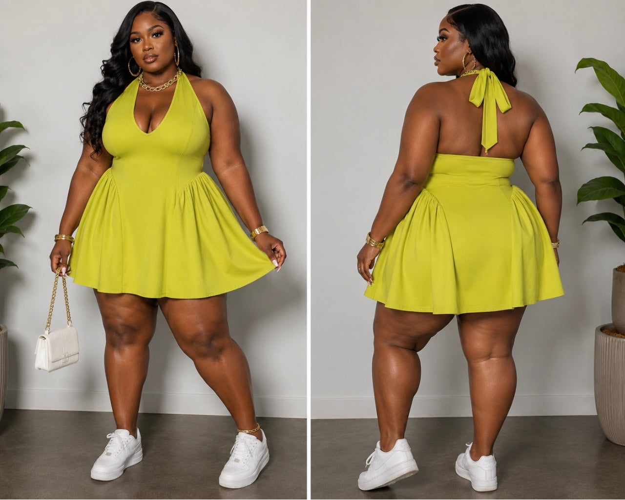 Turn me up dress