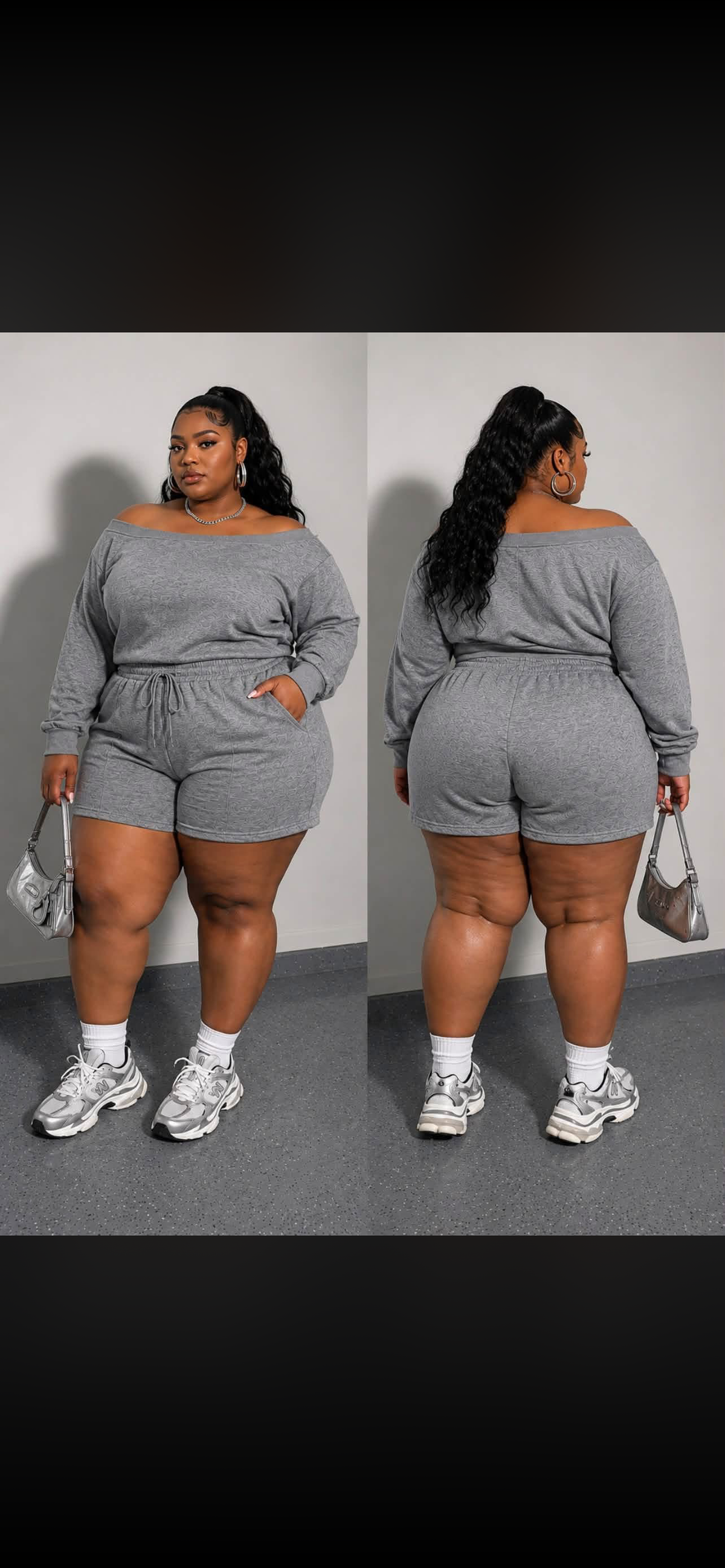 Heather Grey Set