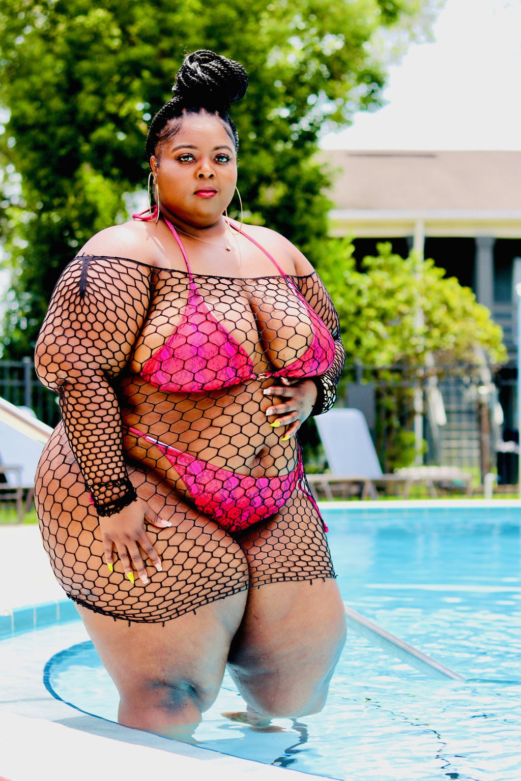 Red Hot Thong Bikini set